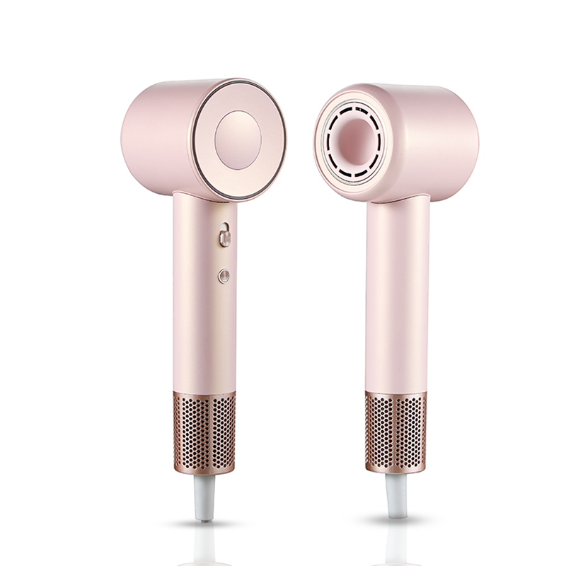 เครื่องเป่าผม BLDC ความเร็วสูง AU708 พร้อมหน่วยความจำอัจฉริยะและเทคโนโลยีไอออน